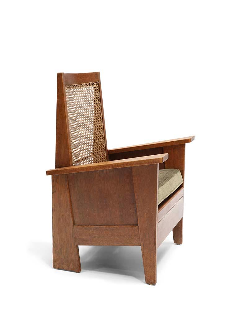 Dutch Easy Chair In Good Condition For Sale In Los Angeles, CA