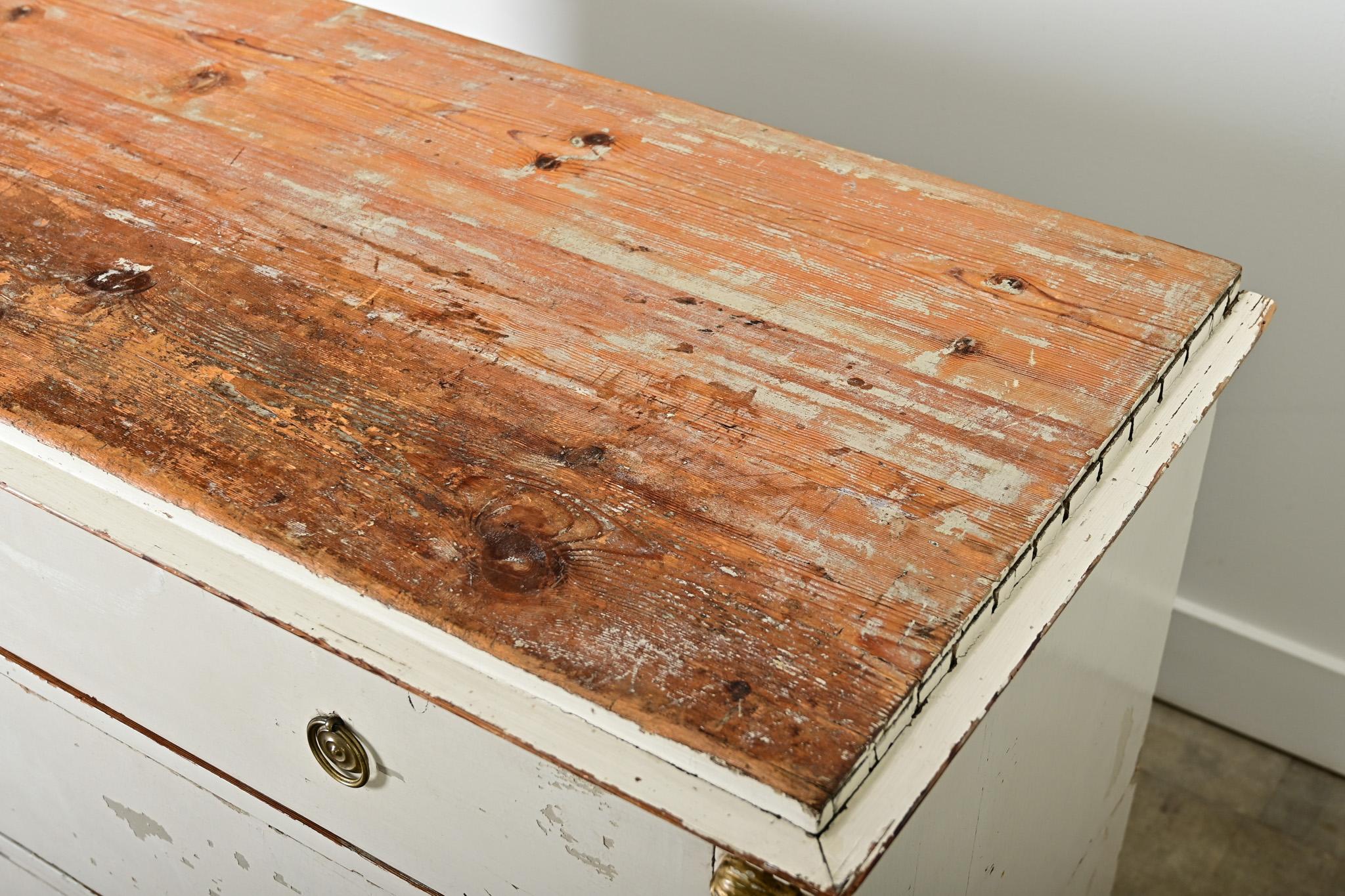 XIXe siècle Commode Empire hollandaise du 19e siècle en vente