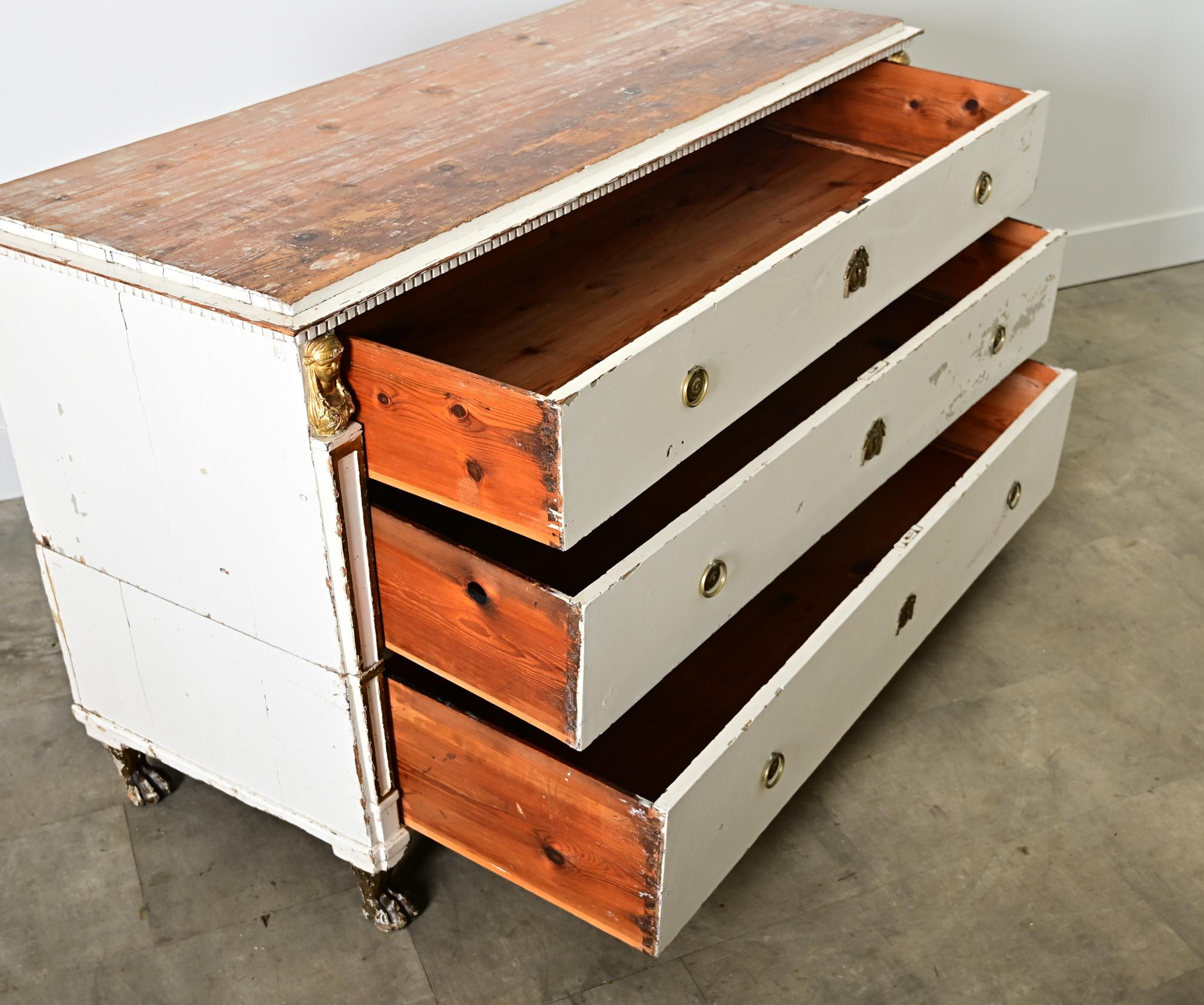 Commode Empire hollandaise du 19e siècle en vente 1