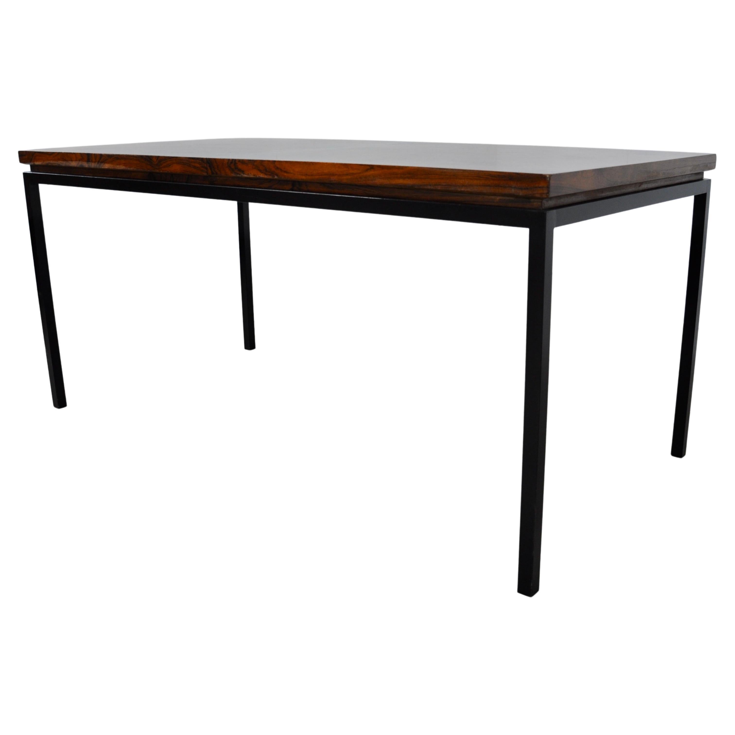 Bramin HW Klein extendable dining table in teak 1960 at 1stDibs
