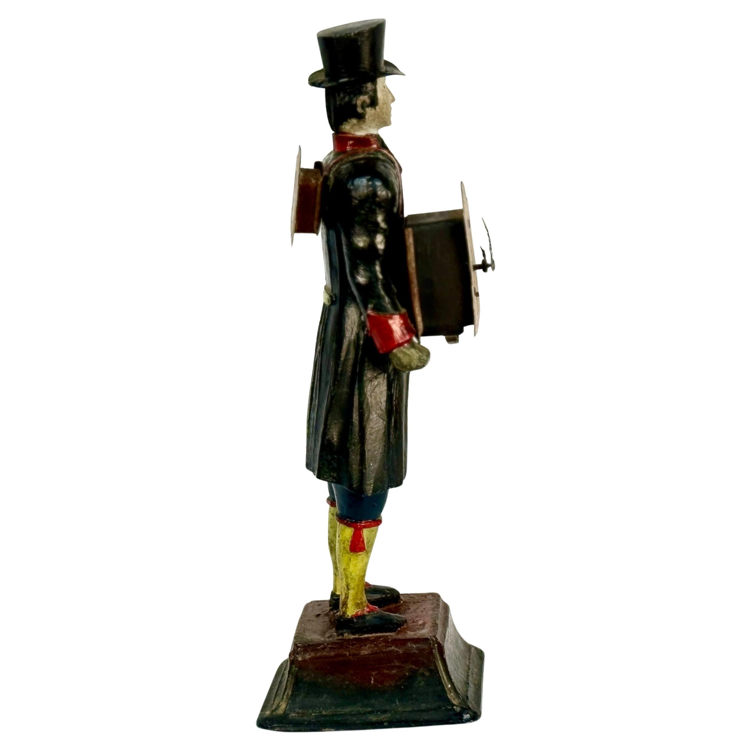 Néerlandais Horloge figurative hollandaise pour colporteur en vente