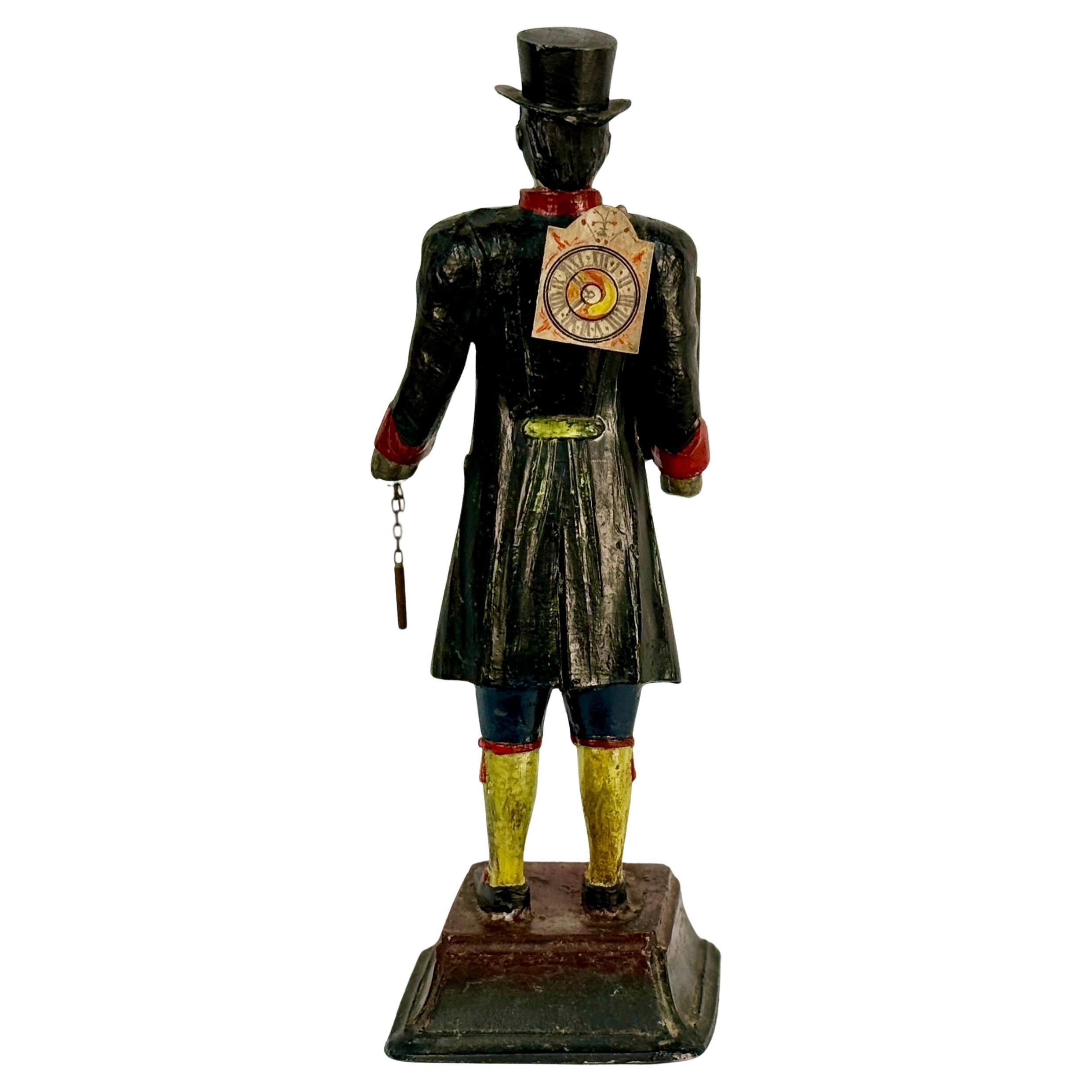 Horloge figurative hollandaise pour colporteur Bon état - En vente à Bradenton, FL