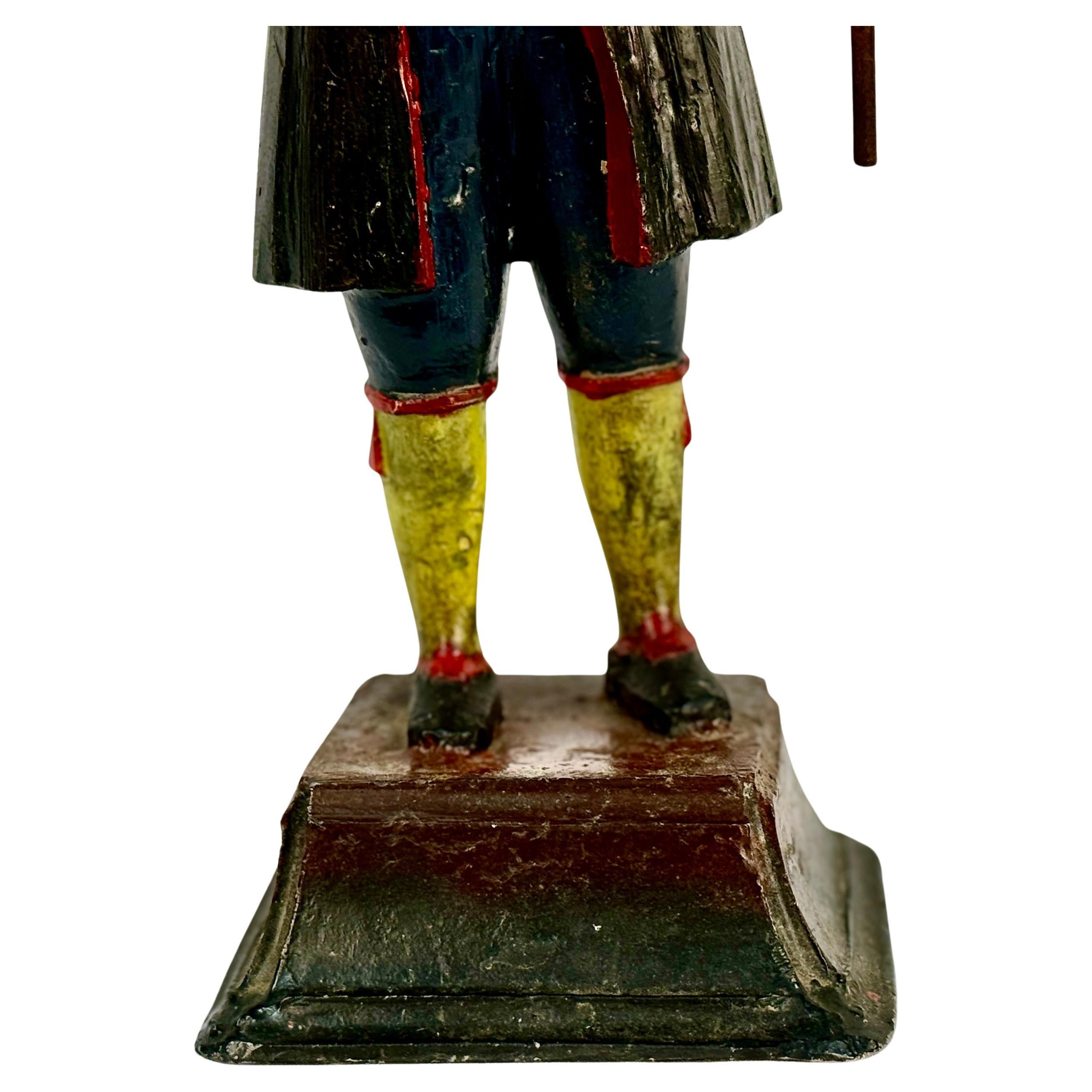 XIXe siècle Horloge figurative hollandaise pour colporteur en vente