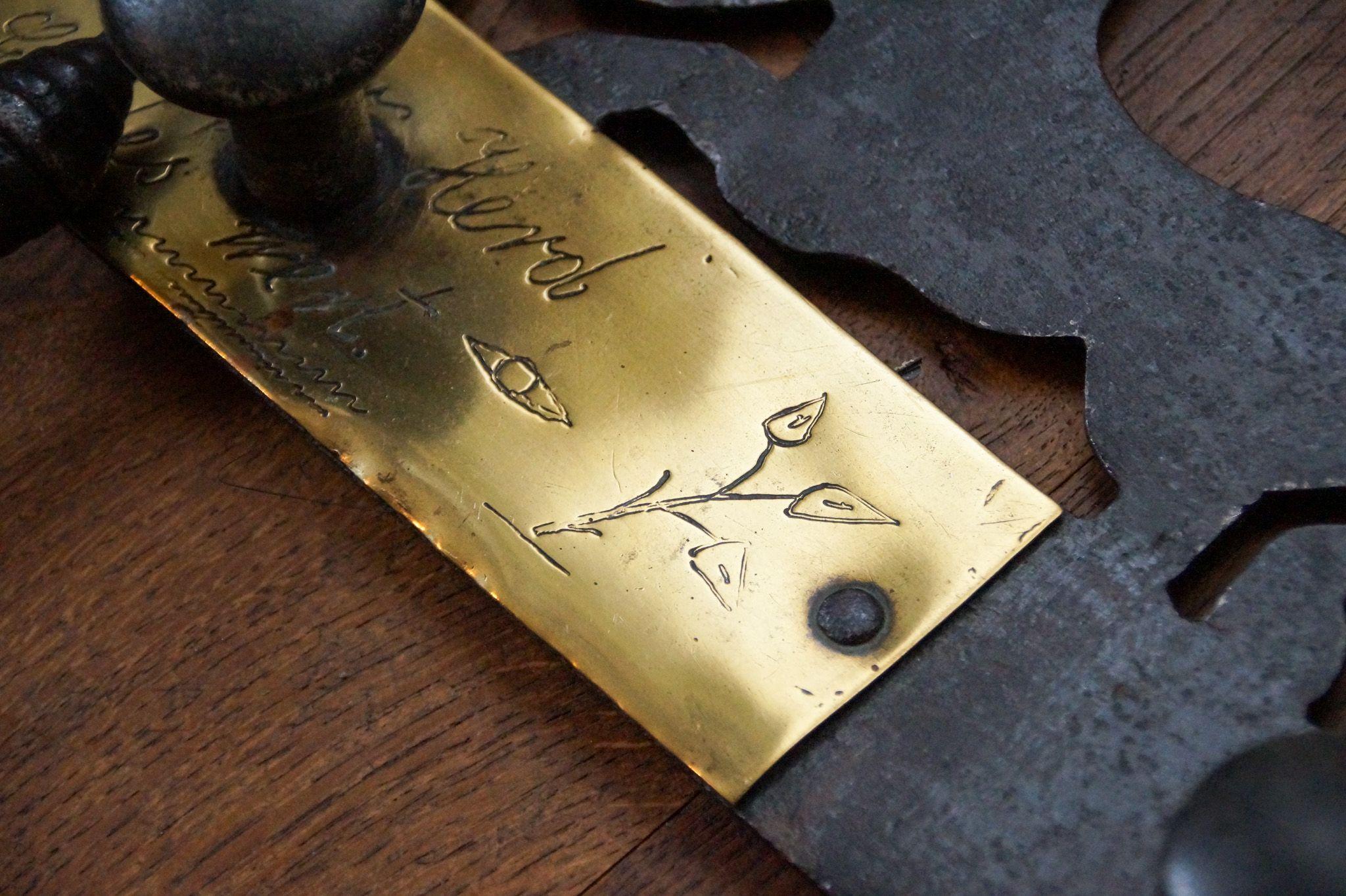 Dutch Fireplace Tool Set, Fire Tools, Early 20th Century, Victorian Style For Sale 2