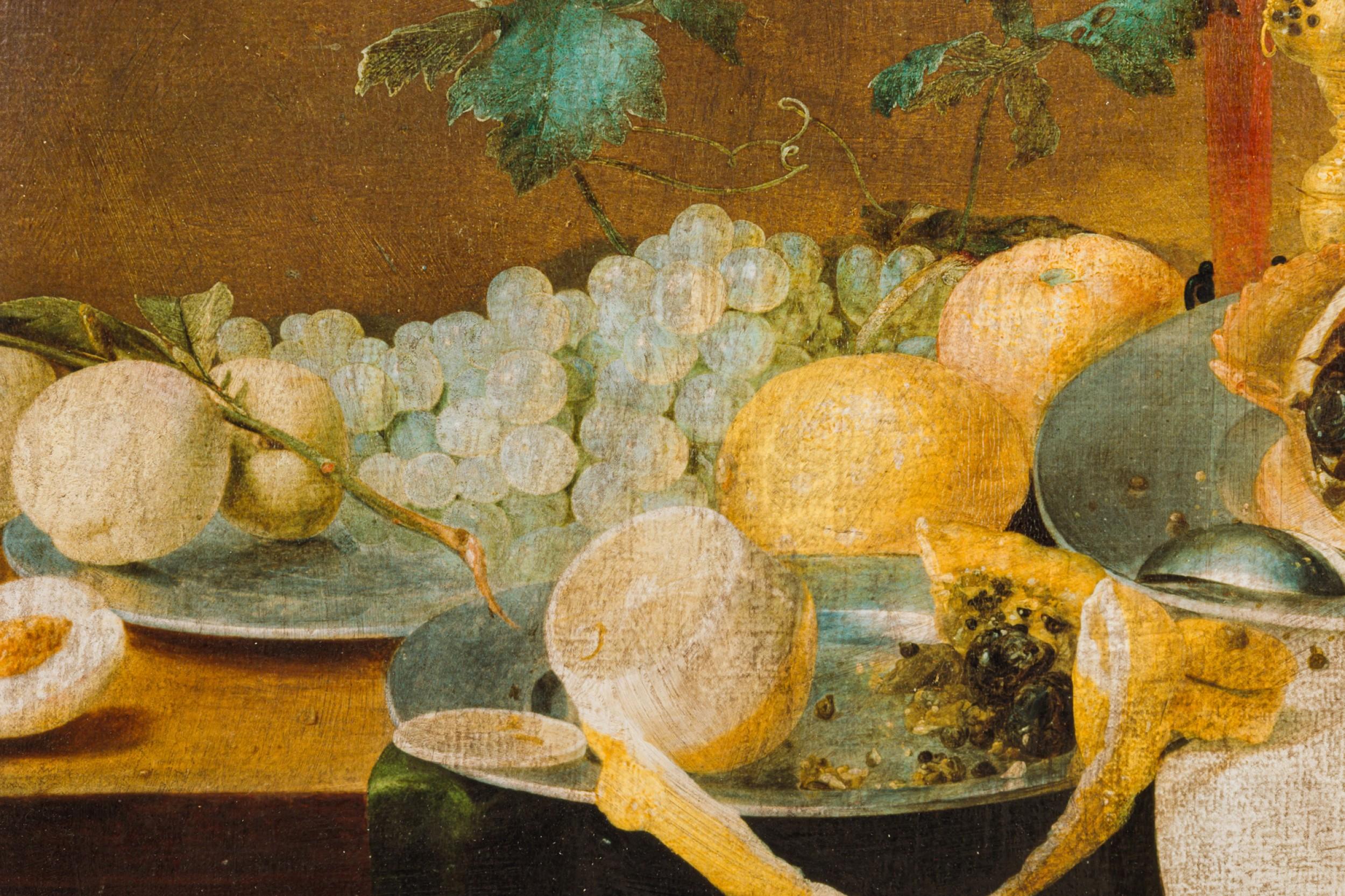 Hand-Painted Dutch Flemish Still Life For Sale