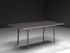Dutch Friso Kramer Industrial 'Reform' Work Table in Metal