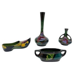 Dutch Gouda earthenware miniatures, Mid 20th Century