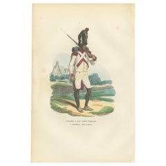 Granatiere olandese, Guardia Imperiale di Napoleone - 3° Reggimento olandese, 1843