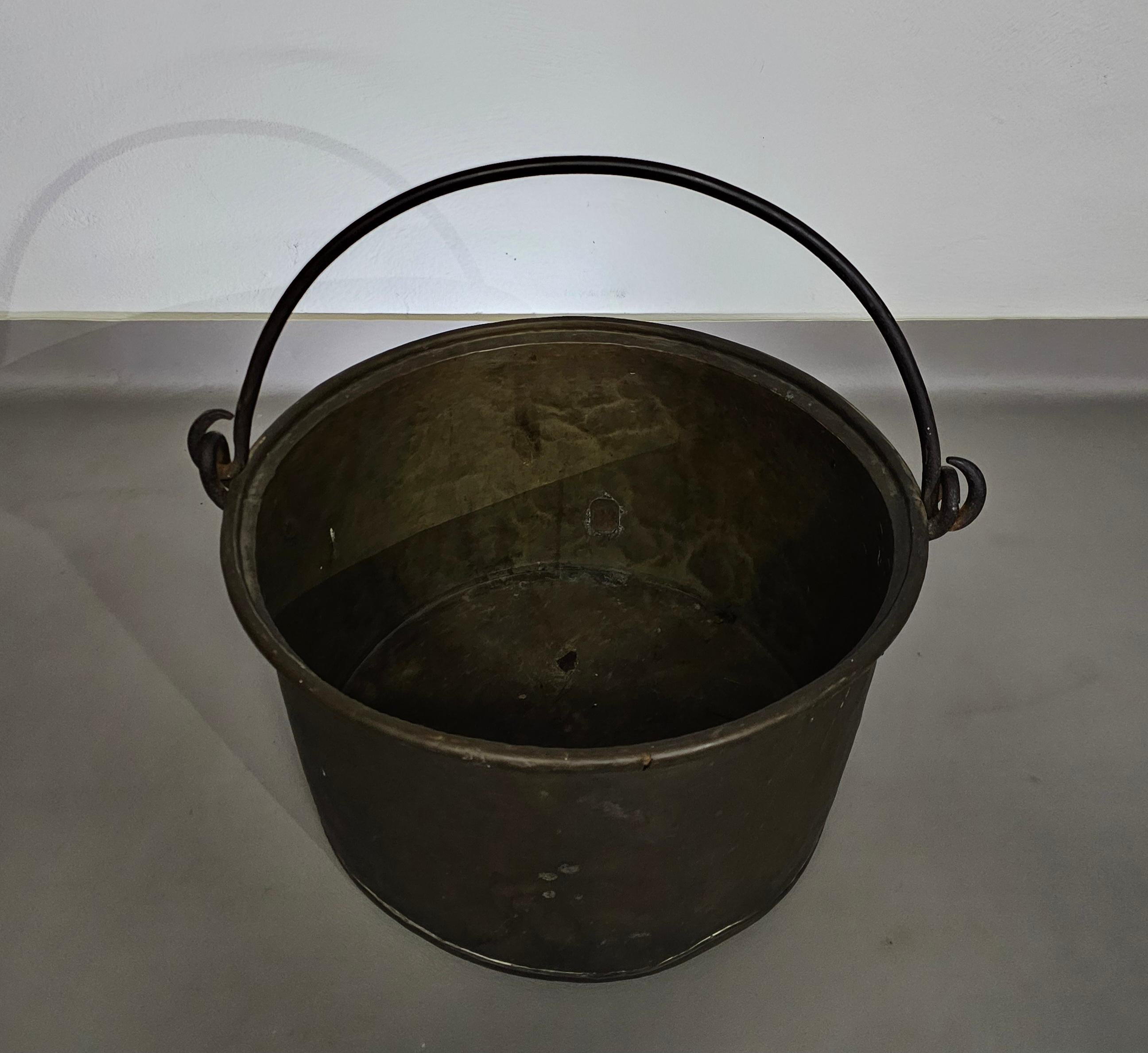 Other  Dutch / Handled Fireplace - Copper / Brass - Bucket  For Sale