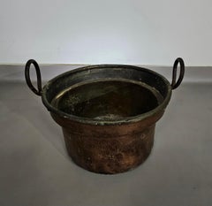 Dutch / Handled Fireplace - Copper / Brass - Bucket