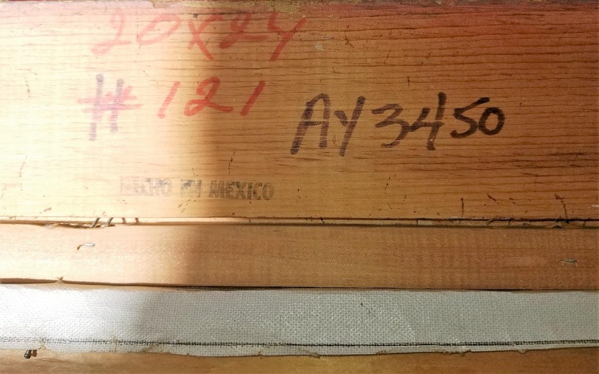Pattinaggio su ghiaccio olandese Olio su tela di Van Buiksloot in vendita 2