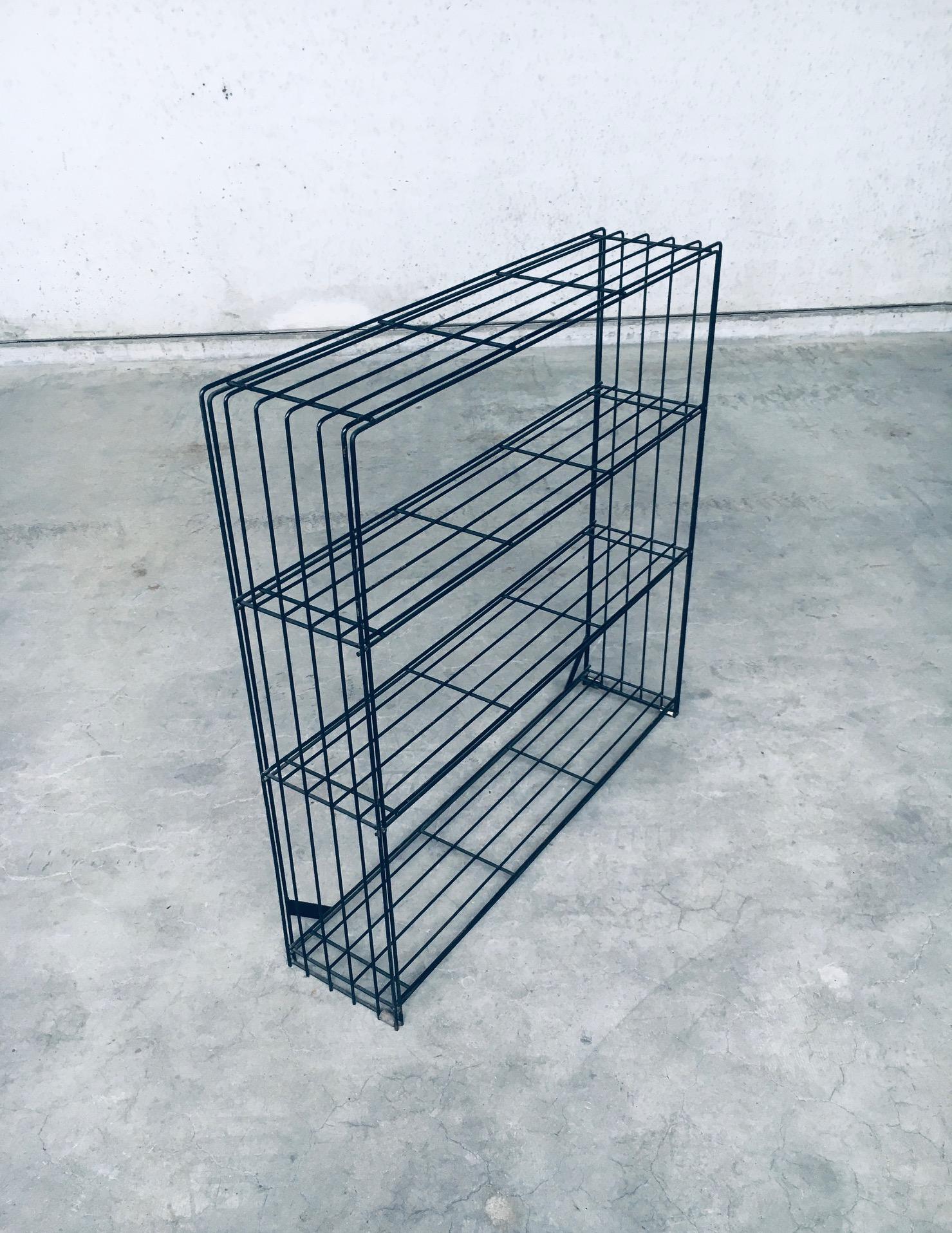 Metal Dutch Industrial Design Storage Rack by Tjerk Reijenga for Pilastro, Netherlands For Sale