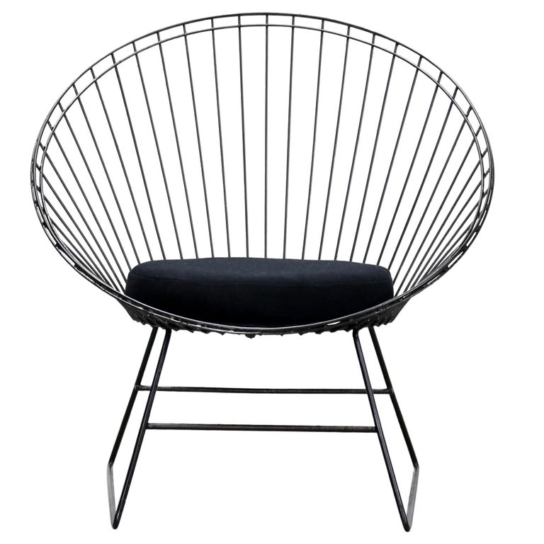 smeren gezagvoerder Nest Dutch Industrial Design Wire Chair, C. Braakman and A. Dekker for Pastoe,  1950s For Sale at 1stDibs