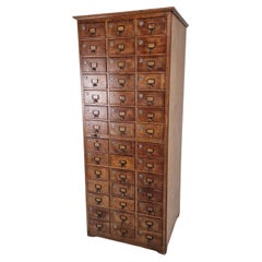 Wood Apothecary Cabinets
