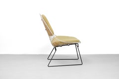 Silla industrial holandesa Pastoe FM05 Wire Chair de Cees Braakman, años 50