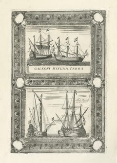 Dutch Inland Sailing Boats, Amsterdam–Haarlem & Delft–Rotterdam, Coronelli 1690