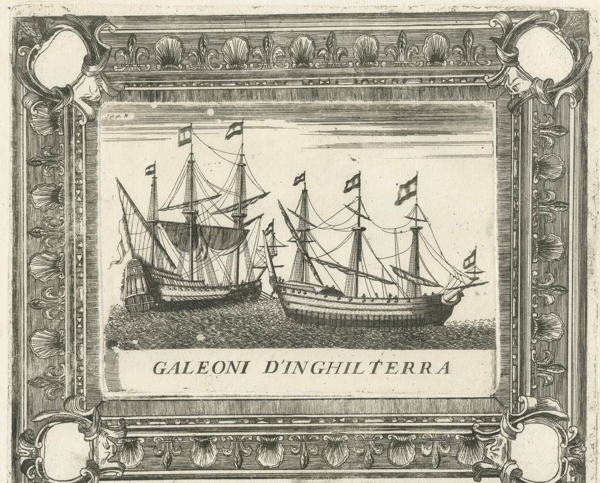 Dutch Inland Sailing Boats, Amsterdam–Haarlem & Delft–Rotterdam, Coronelli 1690
