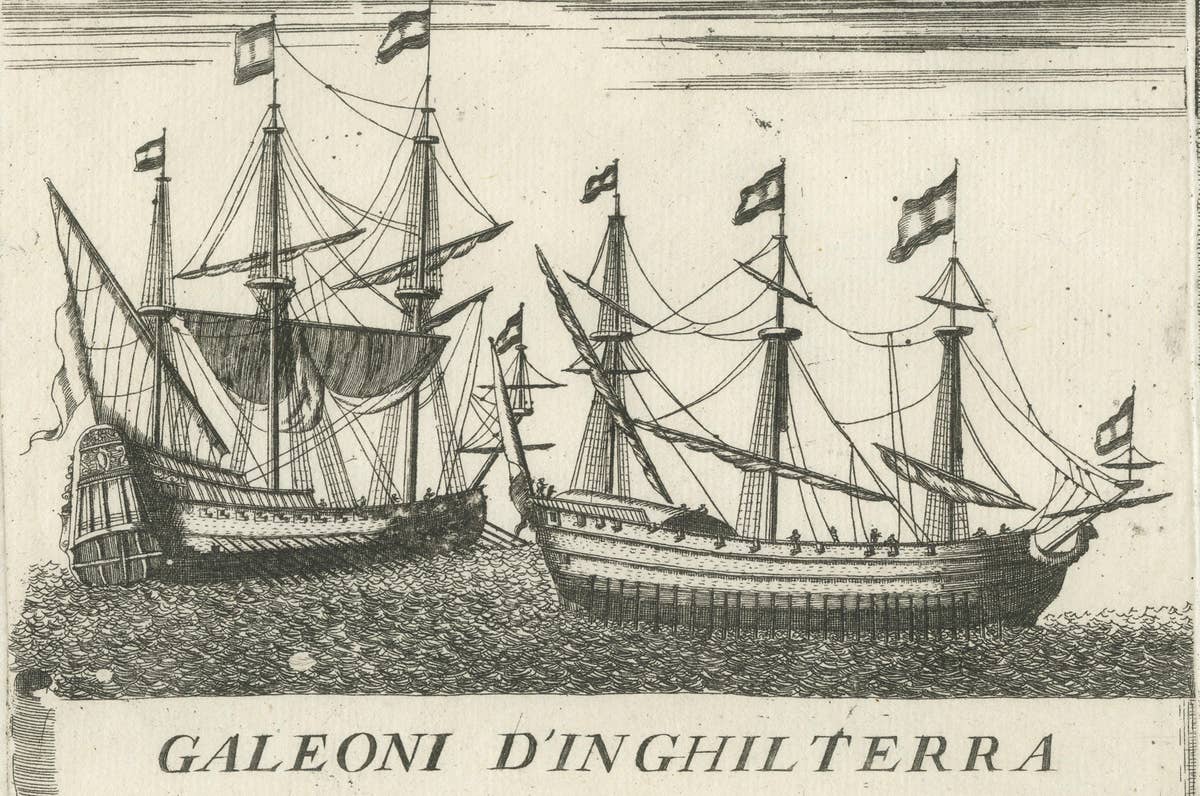 Dutch Inland Sailing Boats, Amsterdam–Haarlem & Delft–Rotterdam, Coronelli 1690