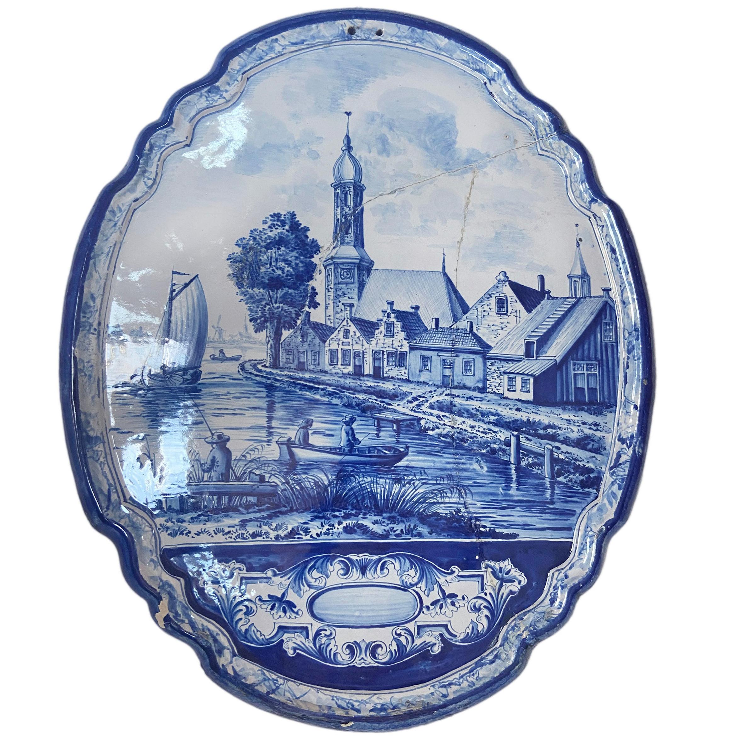 Dutch Landscape Plaque