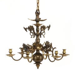 Dutch Late 19th Century Baroque Style Chandelier