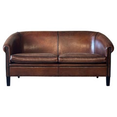 Dutch Leather Settee