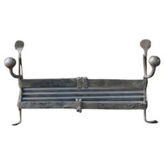Dutch Louis XV Period Fire Grate, Fireplace Grate, 18th Century