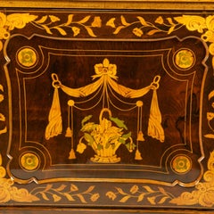 Dutch Louis XVI Marquetry Corner Cabinet or Encoignure