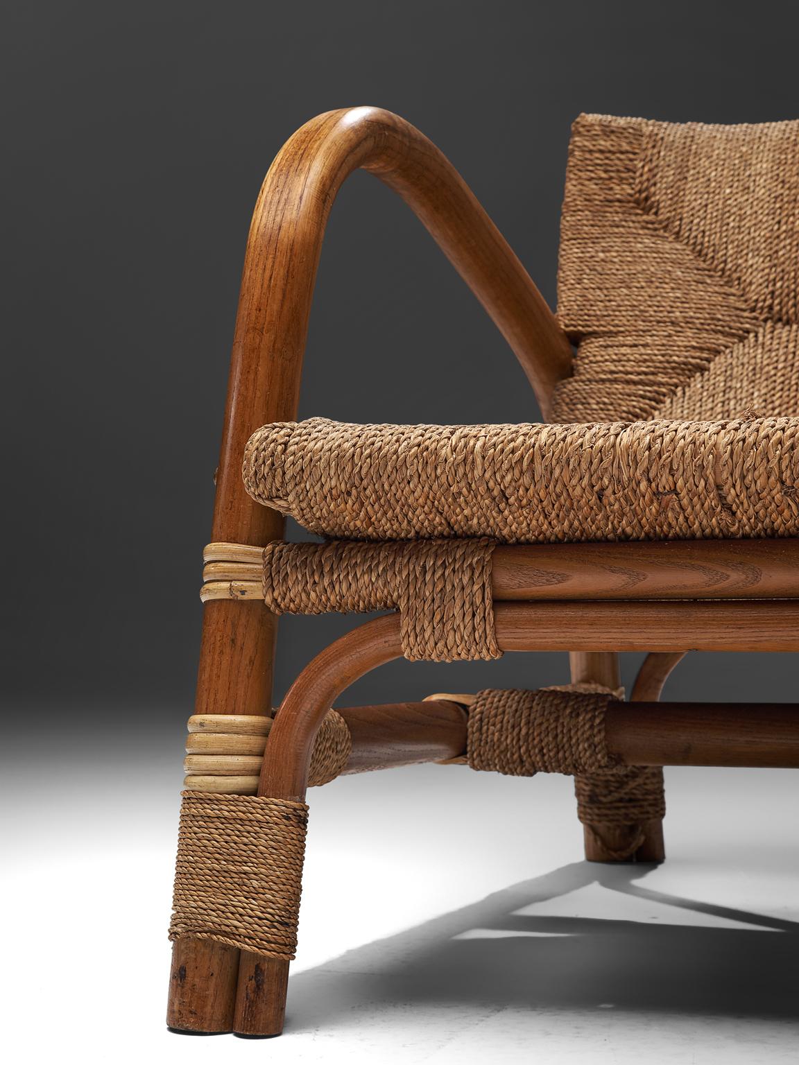 Dutch Lounge Chair in Cane and Beech 3