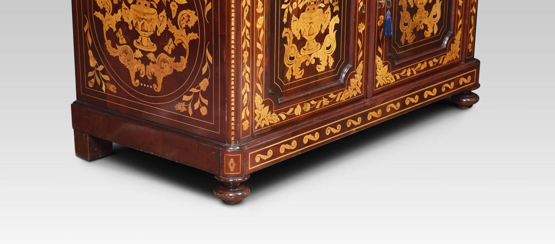 19th Century Dutch Mahogany Dressing Table For Sale
