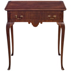 Antique Dutch Mahogany Tray-Top Tea Table, circa 1830
