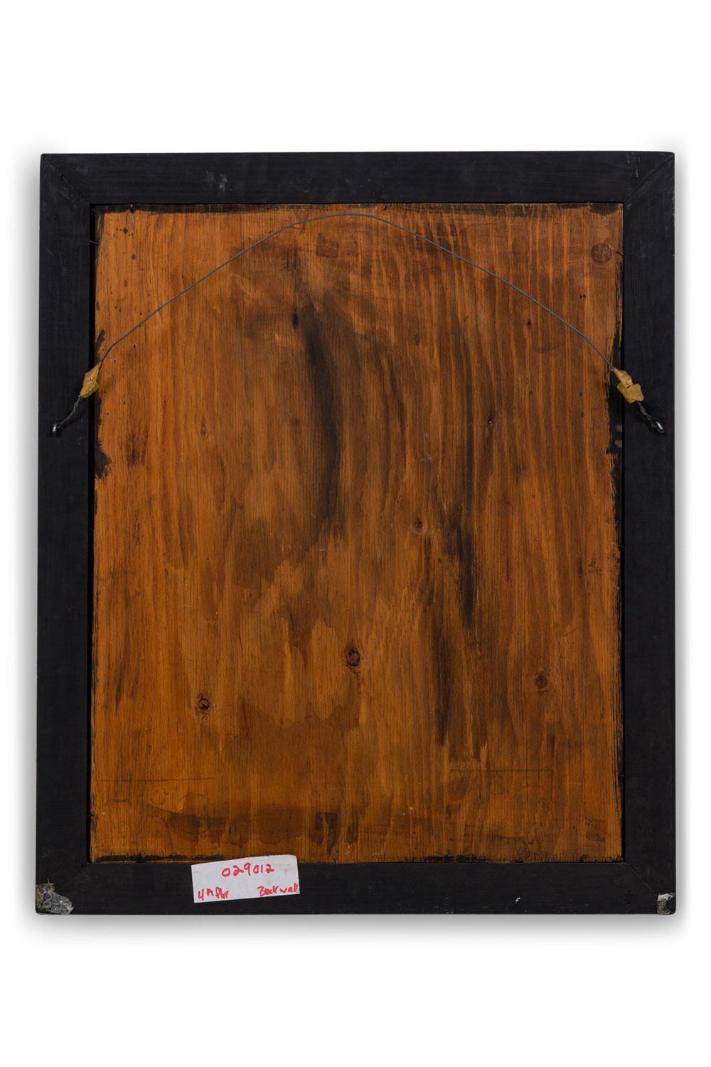 Peinture Portrait d'un homme hollandais avec un grand chapeau en vente