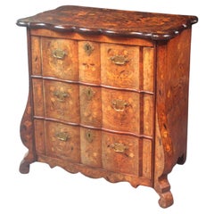 Antique Dutch Marquetry Chest