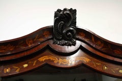 Dutch Marquetry Display Cabinet, circa 1840