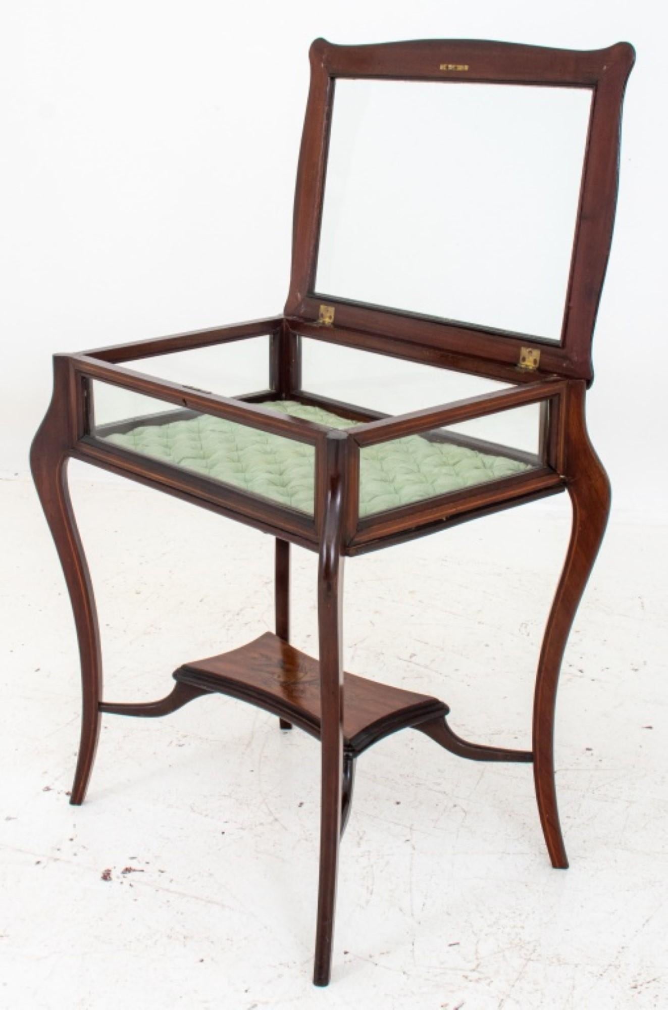 Dutch Marquetry Display Table, ca. 1890 For Sale 7