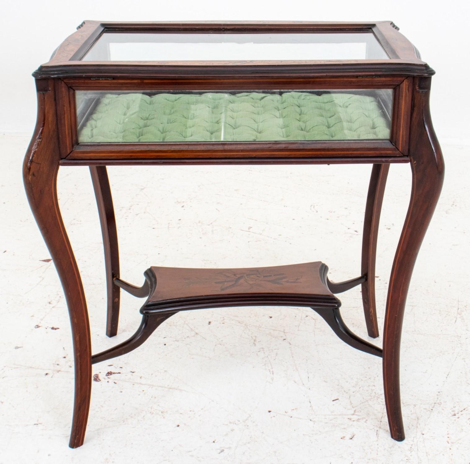 Dutch Marquetry Display Table, ca. 1890 For Sale 4