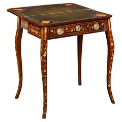 Dutch Marquetry Game Table