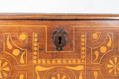 Dutch Marquetry Inlaid Small Storage Chest