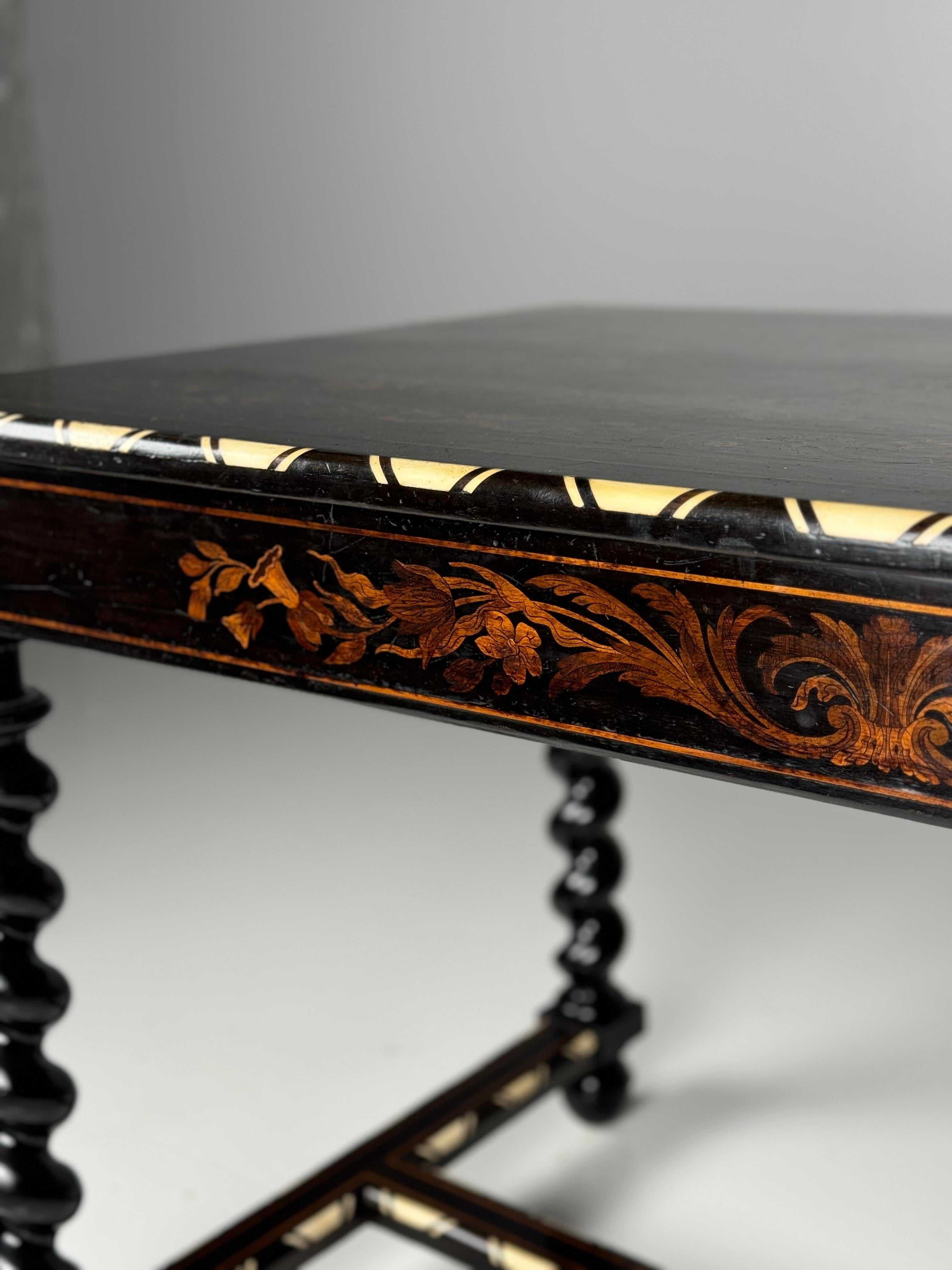 Dutch Marquetry table 9