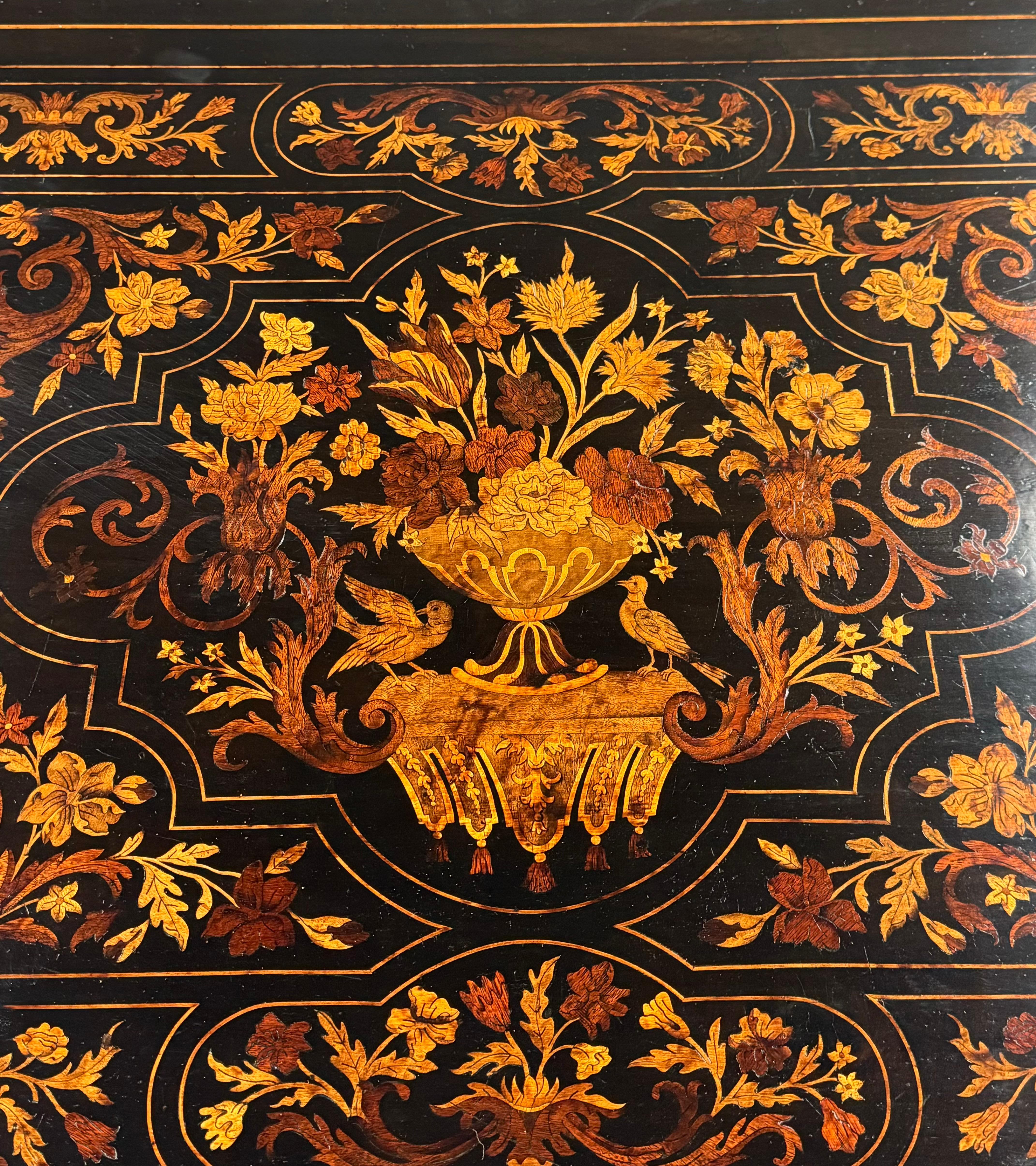 Dutch Marquetry table 14