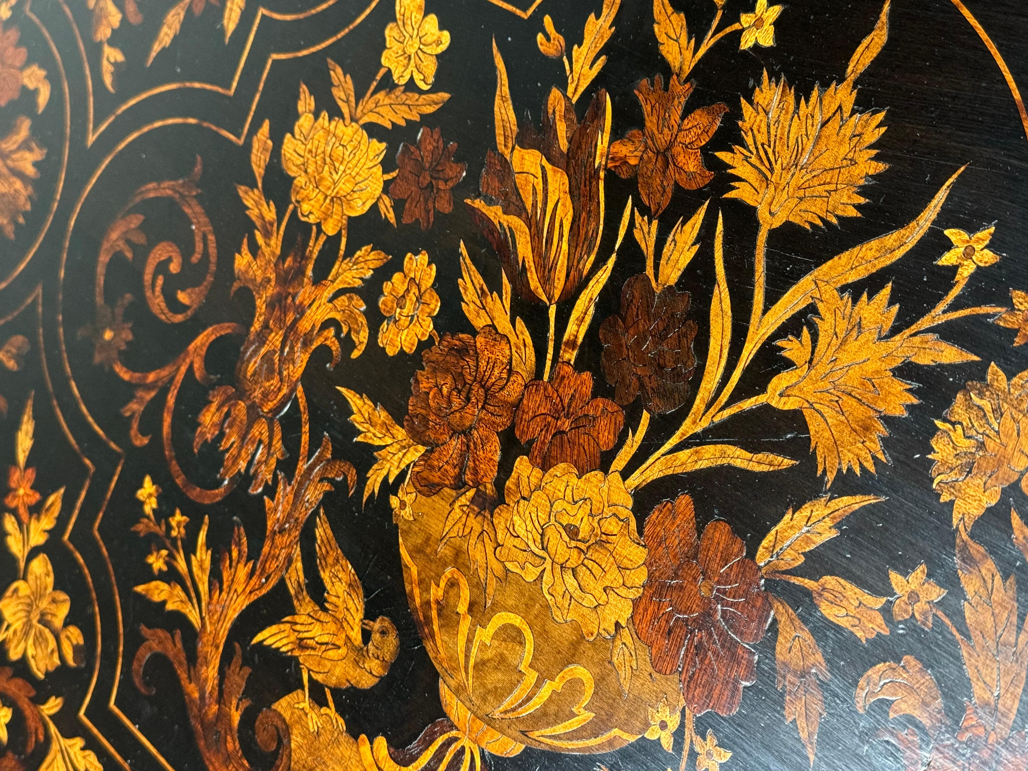 Bone Dutch Marquetry table