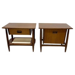 Dutch Mid-20th Century Small Bedside Tables