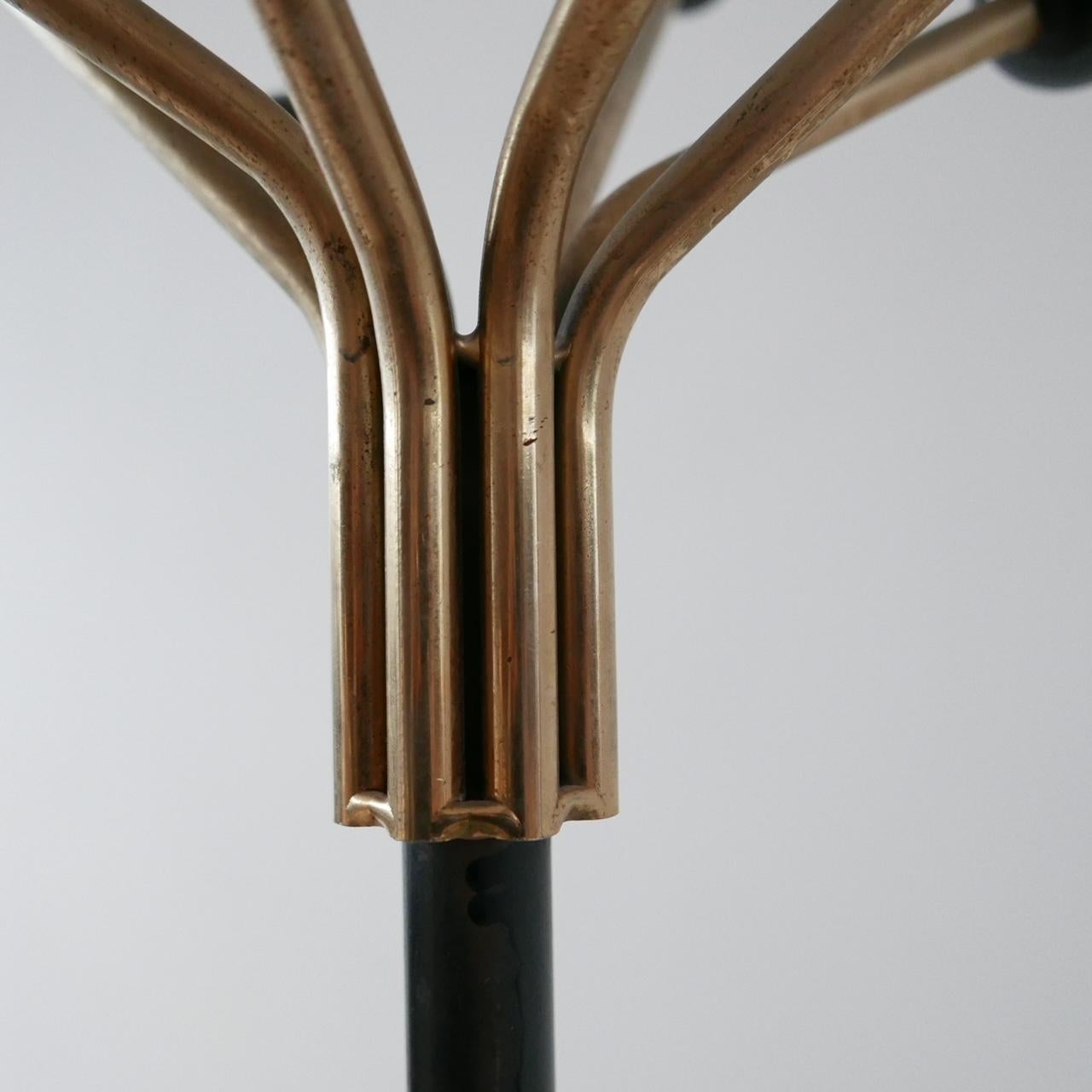 Dutch Mid-Century Brass Sputnik Style Coat Stand 1
