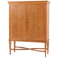 Vintage Dutch Mid-Century Modern Cherry Cupboard by H. Pander & Zonen, 1960s