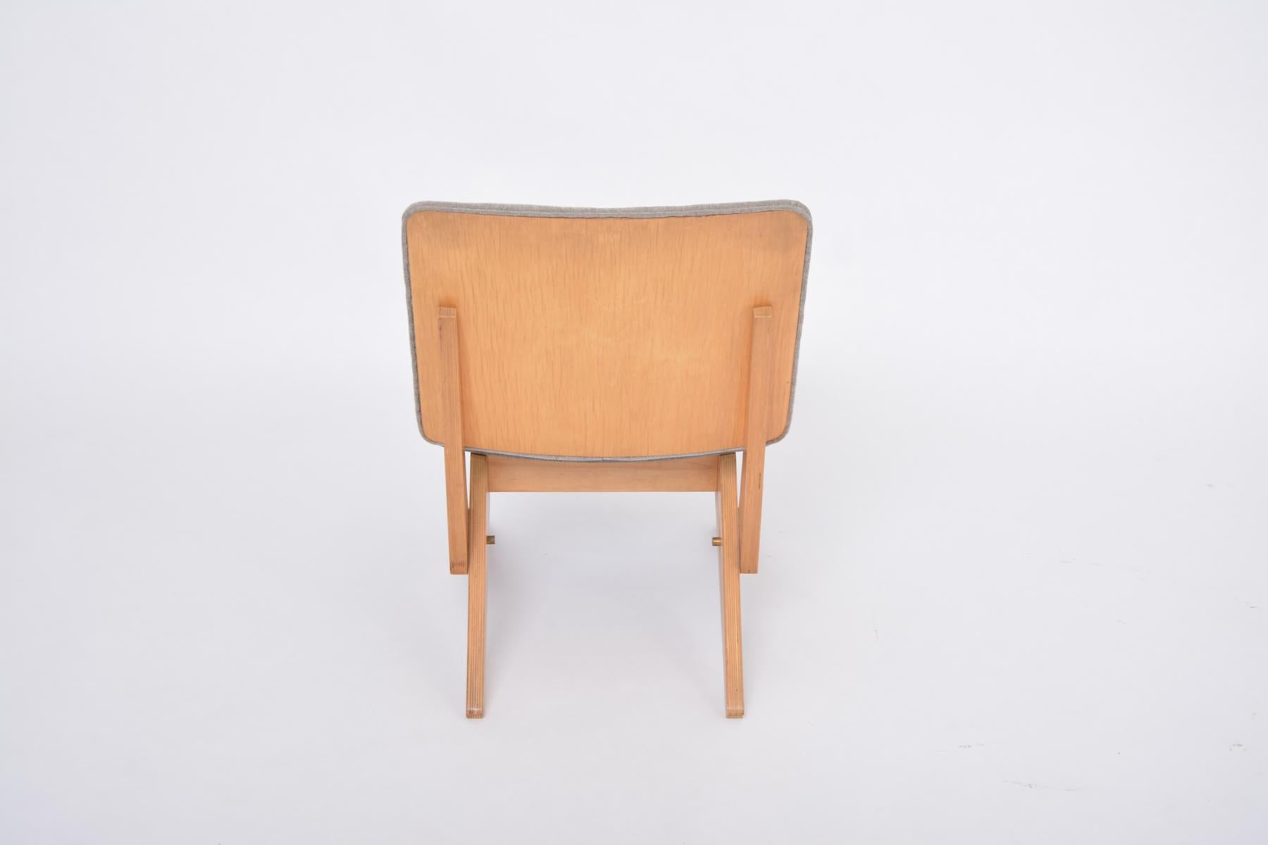 Dutch Mid-Century Modern FB18 Scissor Chair by Jan Van Grunsven for UMS Pastoe For Sale 7