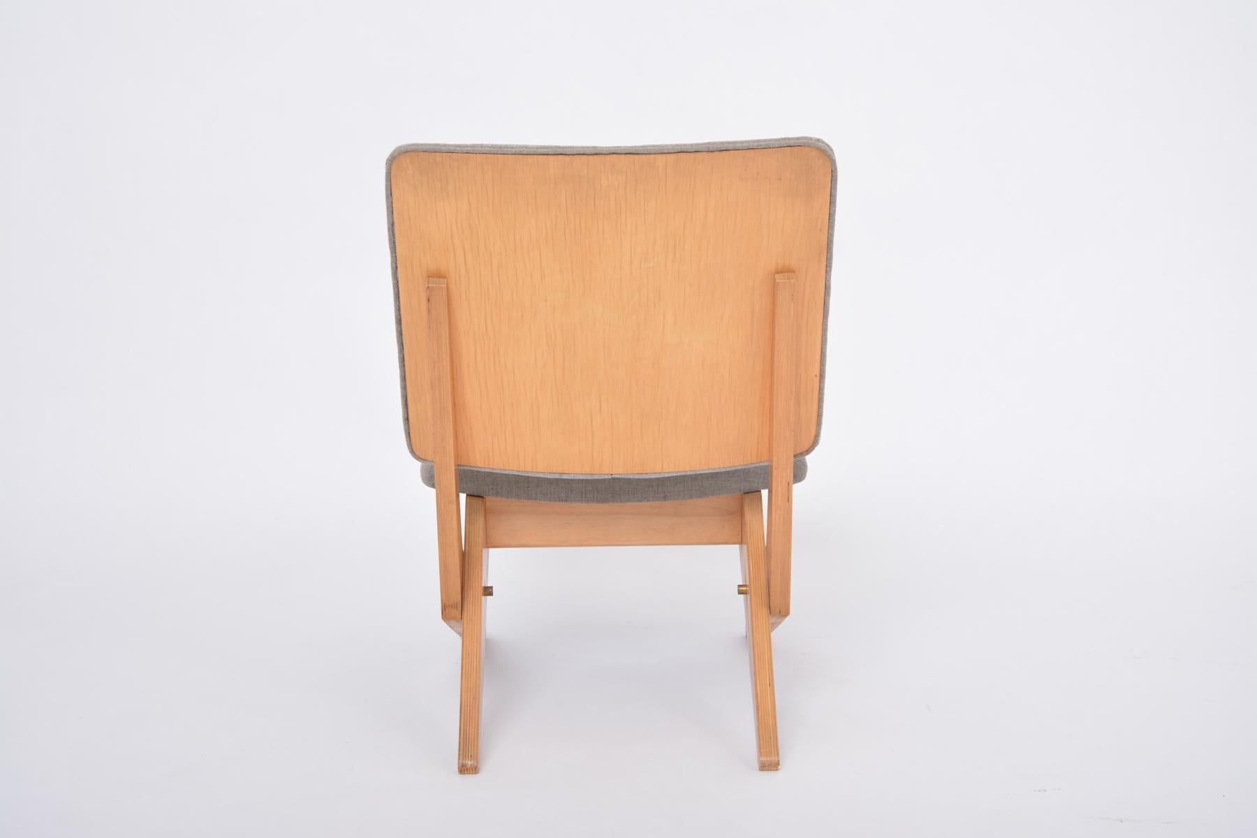 Dutch Mid-Century Modern FB18 Scissor Chair by Jan Van Grunsven for UMS Pastoe For Sale 8