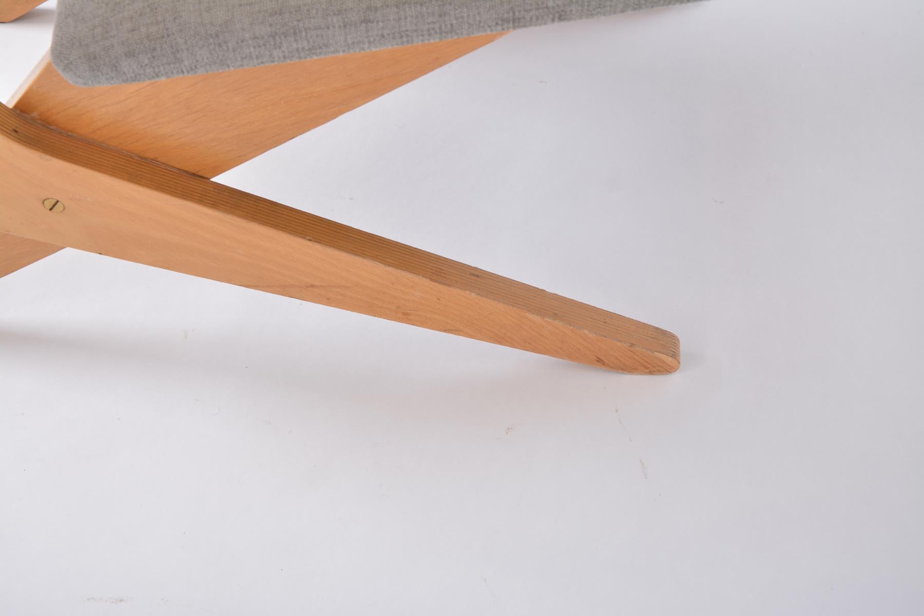 Dutch Mid-Century Modern FB18 Scissor Chair by Jan Van Grunsven for UMS Pastoe For Sale 14