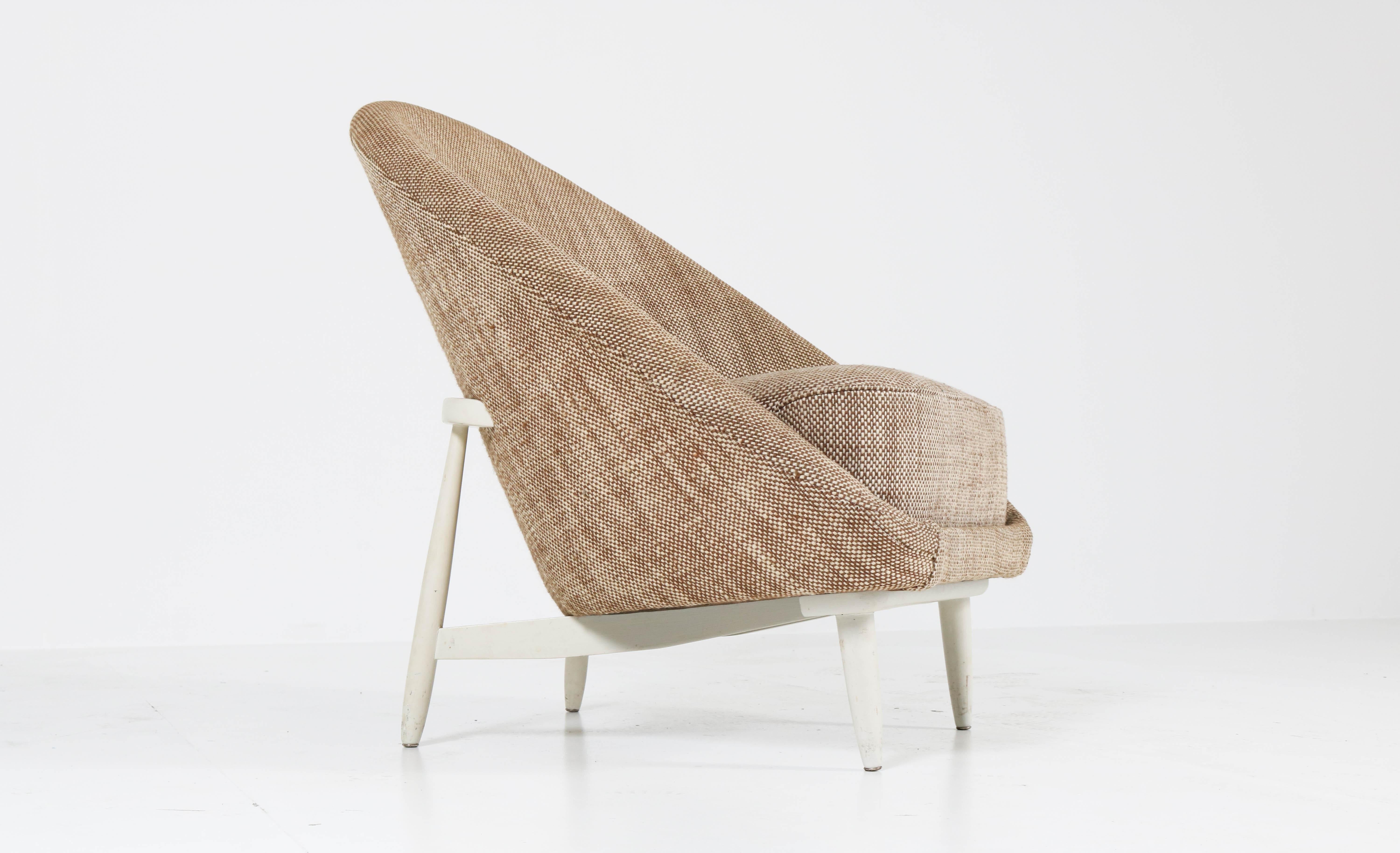 Dutch Mid-Century Modern Model 115 Lounge Chair by Theo Ruth for Artifort, 1959 1