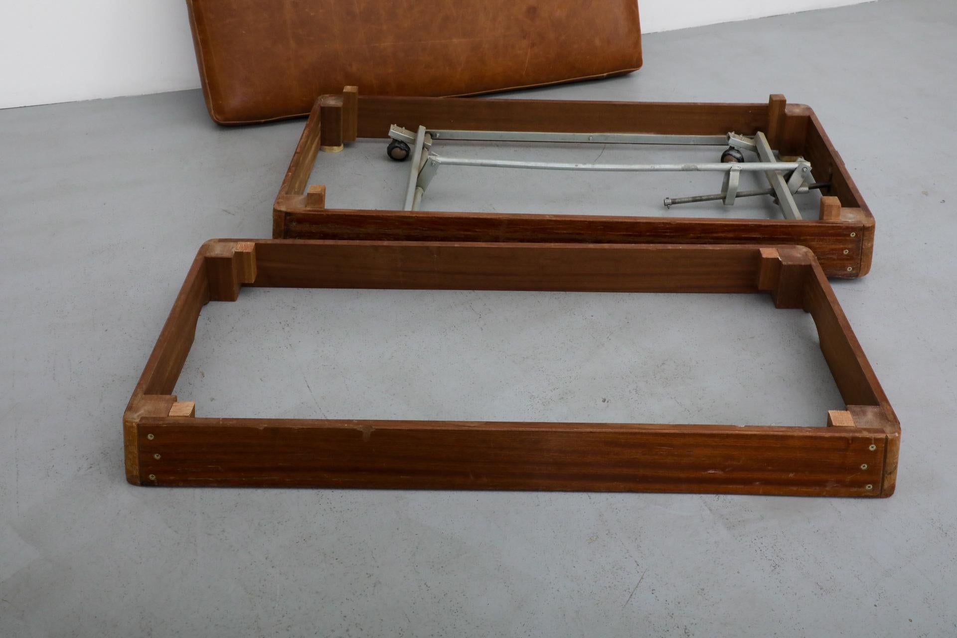Dutch Mid-Century Schelde Stacked Oak and Teak Gymnastics Bench or Coffee Table 4