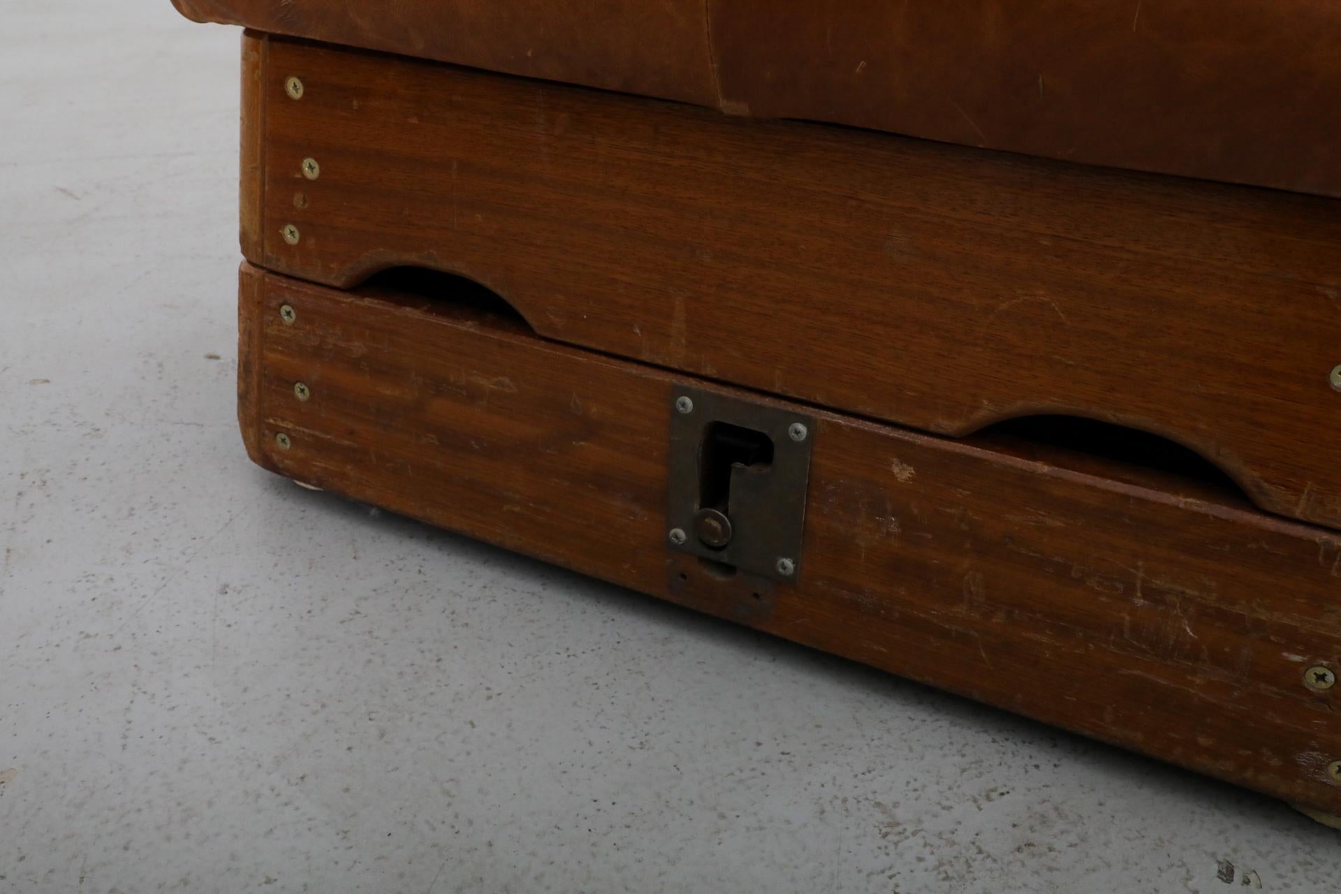 Dutch Mid-Century Schelde Stacked Oak and Teak Gymnastics Bench or Coffee Table 10