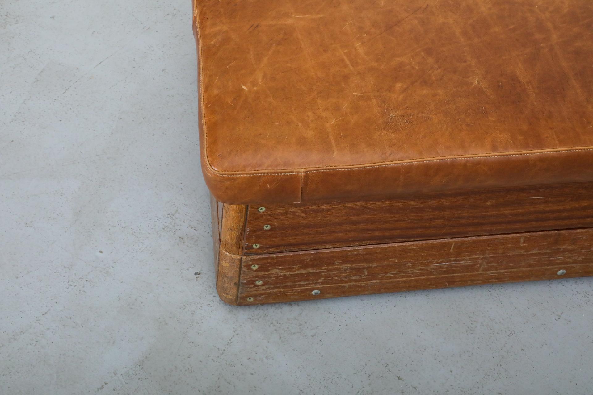 Dutch Mid-Century Schelde Stacked Oak and Teak Gymnastics Bench or Coffee Table 12